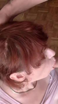 Horny Femboy Get Facefucked