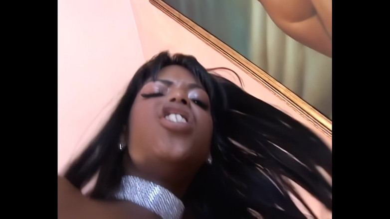 The Dark Side X: Hot Young Ebony with Perfect Ass Craves a Big Black...