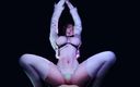X Hentai: Kráska tanečnice jezdí na muži ve vip pokoji - 3D animace 271