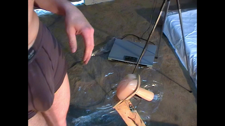 Mark Hannes: Strip i fleshlight stand pieprzyć masturbację