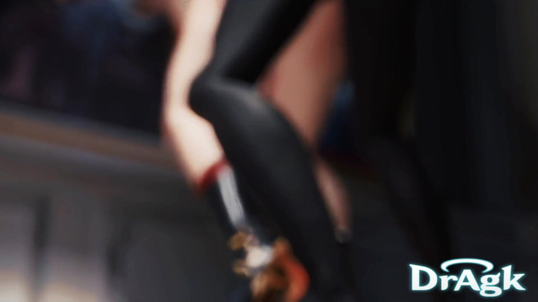 DrAgk: Arlecchino Gets Her Ass and Face Fucked by a Hilichurl -...