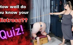 Jak dobře znáte svou paní femdom kvíz