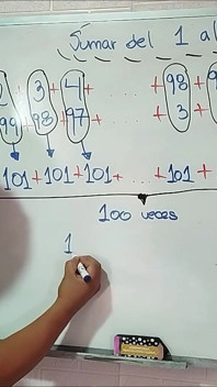 8. Arithmetisch: Zusatz von 1 zu 100