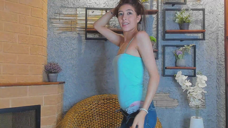 Adhara Hamilton: A Beautiful Latina Masturbates on Camera for Her Viewers and...