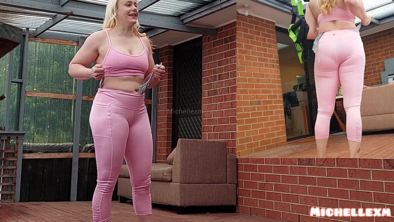 Michellexm: Wedgie, fille, Wedgie Swing et wedgie, vidéo rigolote, culotte, pause