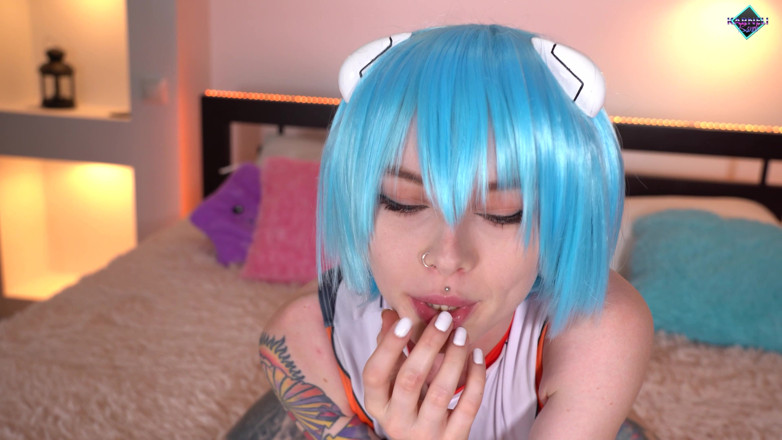 Karneli Bandi: Rei Ayanami Loves Anal and Hard Fucking