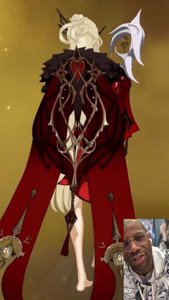 L6RD7BLU3 FUTA: 这个美味的大乳房 genshin 冲击角色有一个巨大的变性鸡巴