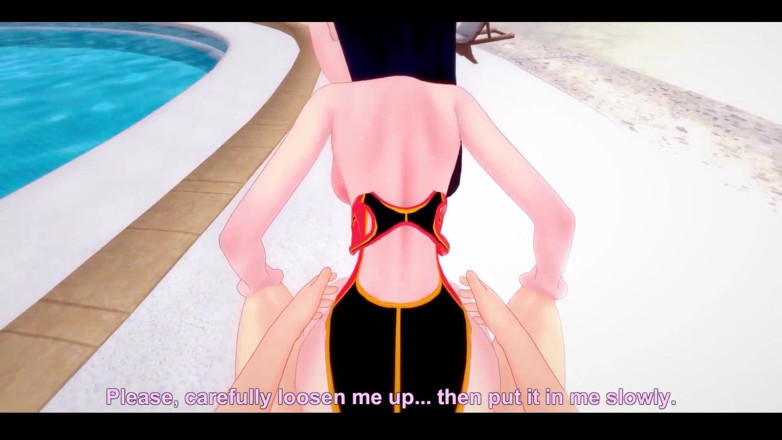 Fantasy king: Violet Parr en bikini se fait baiser en vacances derrière...