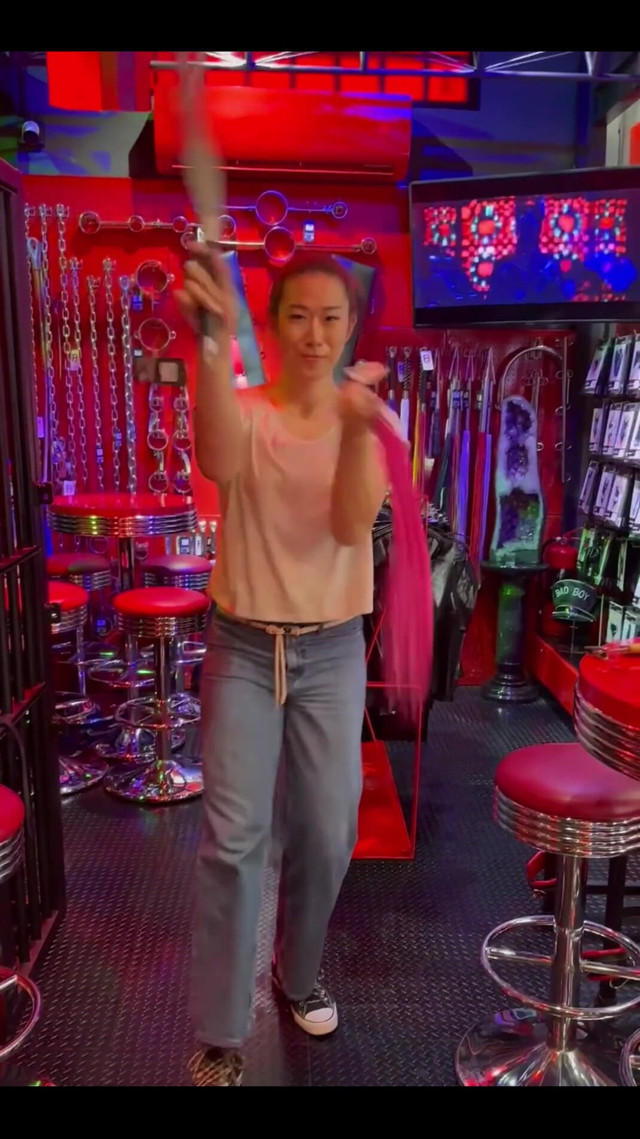 Visited Rubber for Fun Store (Aerie Rei)