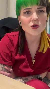 Miss Ruby's laatste locktober-taak - nog een week, beuk dat kussen voor verpleegster Ruby