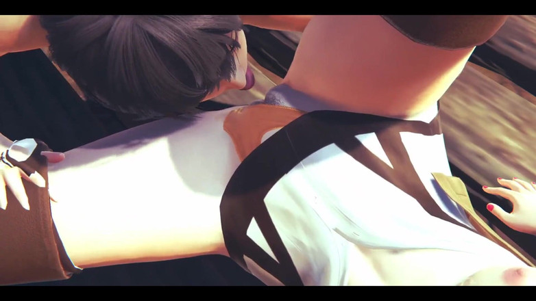 HentaiTubes: On titans hentai - mikasa sakso çekiyor ve sonra ona bir oral...