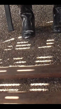 With Rubber Boots Outdoors