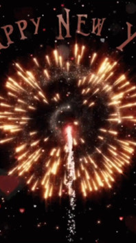 Happy New Year Big Cock Fireworks Big Cumshot