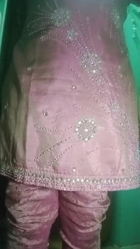 Indian Gay Crossdresser Bottom Real Homemade Sex in Pink Salwar Kurta with Heavy Jwellery Just Like a Housewife