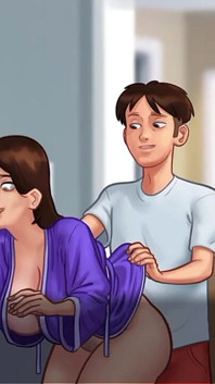 Mẹ kế máy bay bà già đã rất ngạc nhiên !! Tôi đâm cô ấy từ phía sau.