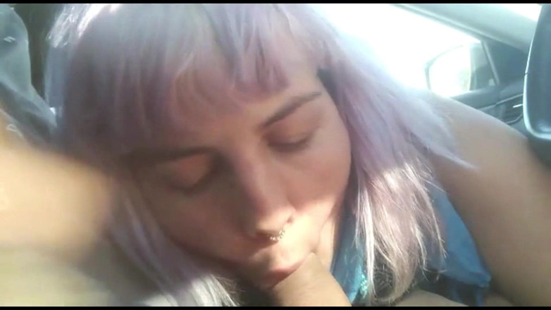 SexHackMe: Nemůže odolat a kouřit mě při řízení v autě