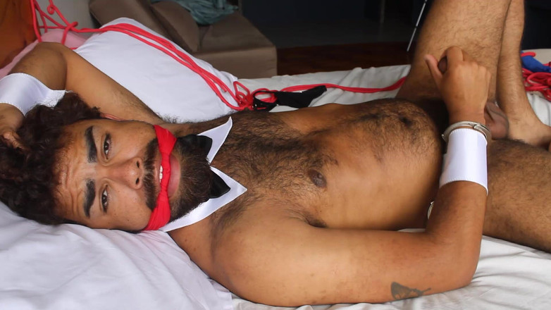 Brazilian guys gagged: A Hot Bunny in Trouble (10 Sep)!
