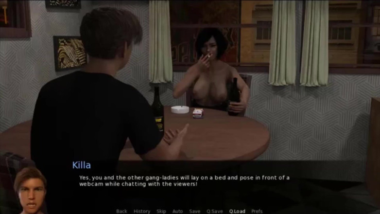 Visual Novels: BangCity Part 18 - pancutan mani di muka si jalang gangbang