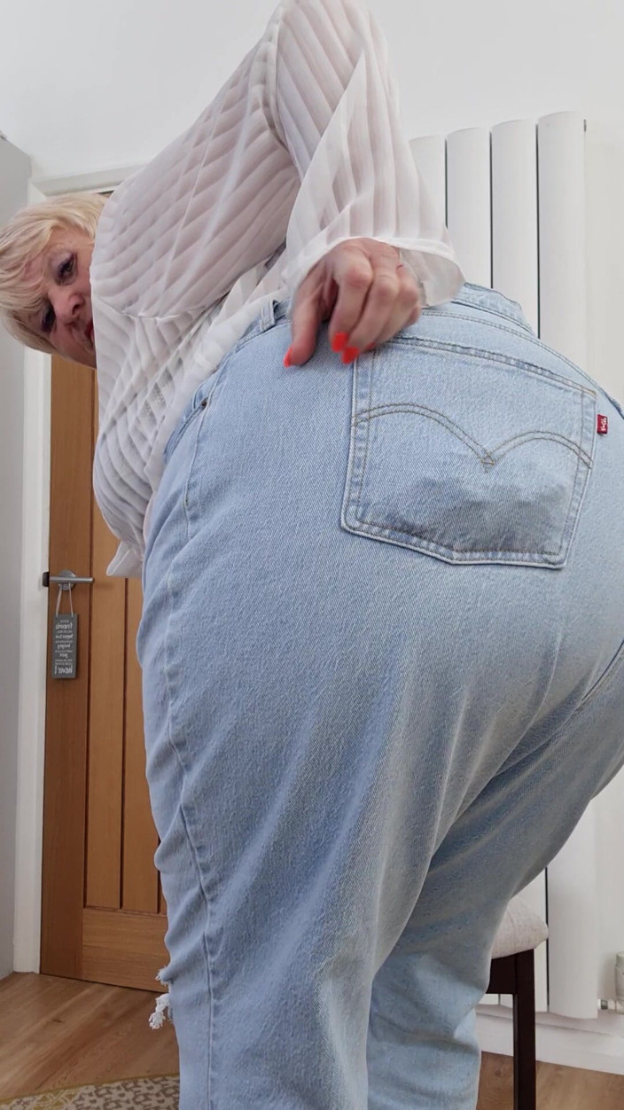 Uk Joolz: Anpassade Jeans.... Stor Röv