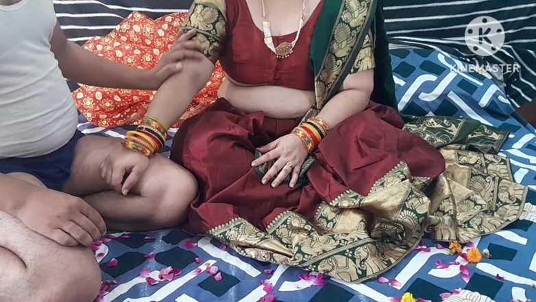 Salmaan001: नवविवाहित जोड़ा पहली रात हिंदी में मनाता है
