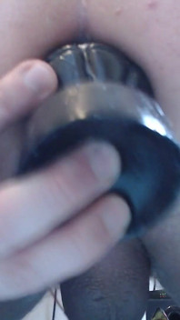 Plug anal et écarteur de 3 cm avec éjaculation