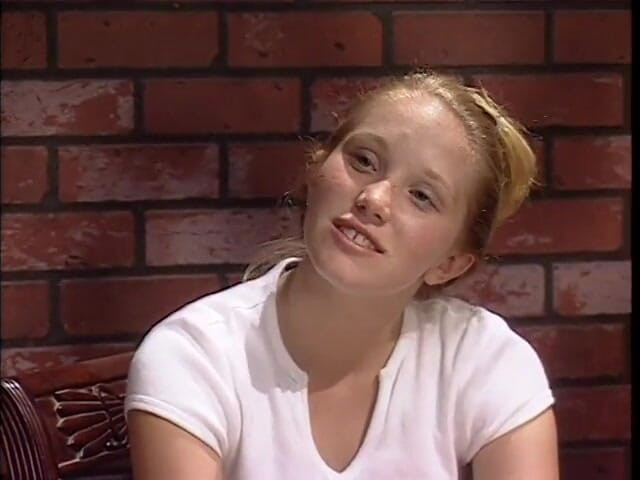 Girls of Desire: Redhaired beuaty seduces her classmate for nasty Sapphic games