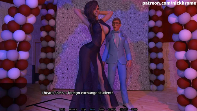 Visual Novels: SexBot 13 - toccando il cazzo alla festa