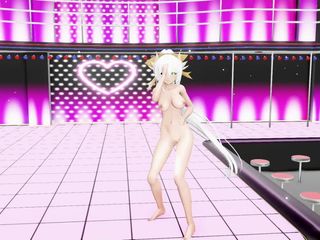 Smixix: Kiyohime Hentai Dance Fate Grand Order MMD 3D - White Hair Color...