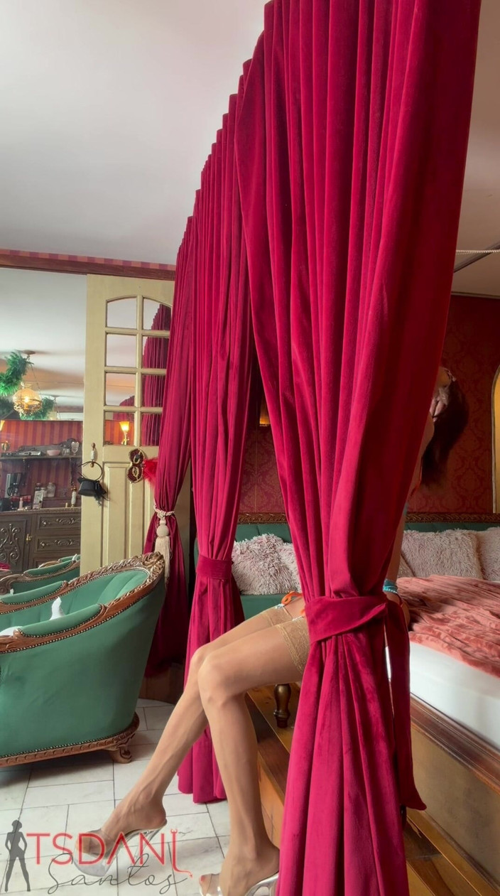 Tsdanisantos1: Hot Brazilian Trans Porn Star Daniela Santos Getting Sensual on...