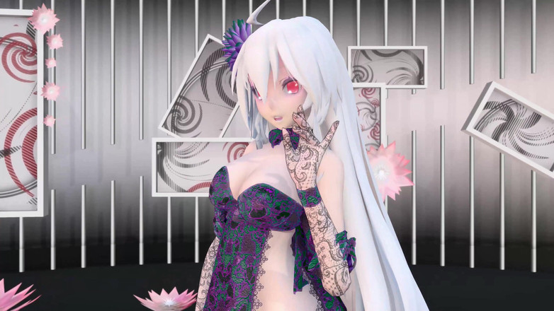 Smixix: Yowane Haku Svlékání tanec Sexy spodní prádlo Hentai Stickysticky Píseň...