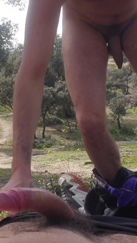Fucked & creampied in the cruising forest by Leo Bulgari & Brett Tyler