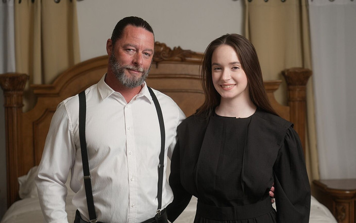 Only Tarts: 天然巨乳继女从继父那里学到了礼貌