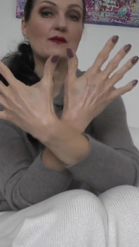 Lady Victoria Valente - Sexy Painted Fingernails