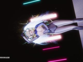 3D-Hentai Games: [mmd] 은하계 - Ia Glowb DJ 소나 핫한 스트립쇼 리그 오브 레전드 무수정