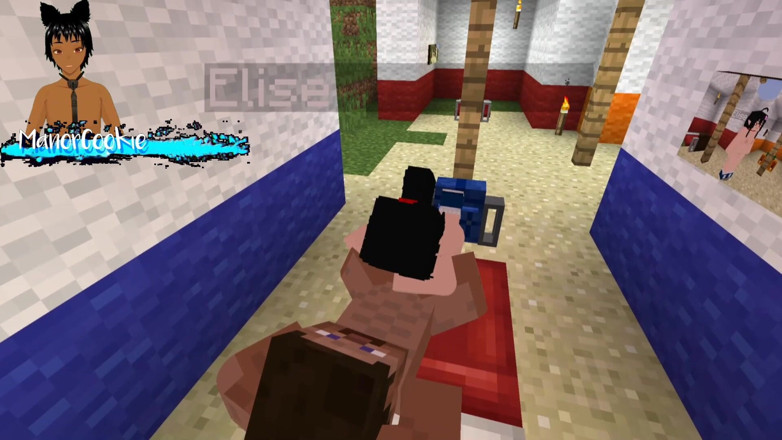Manor Cookie: Minecraft Jenny Mod Fapcraft Elise sempre tem a boca aberta...