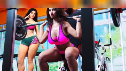 3DXXXTEEN2 Cartoon: Anna impara la routine della palestra della sua sorellastra. Sesso...