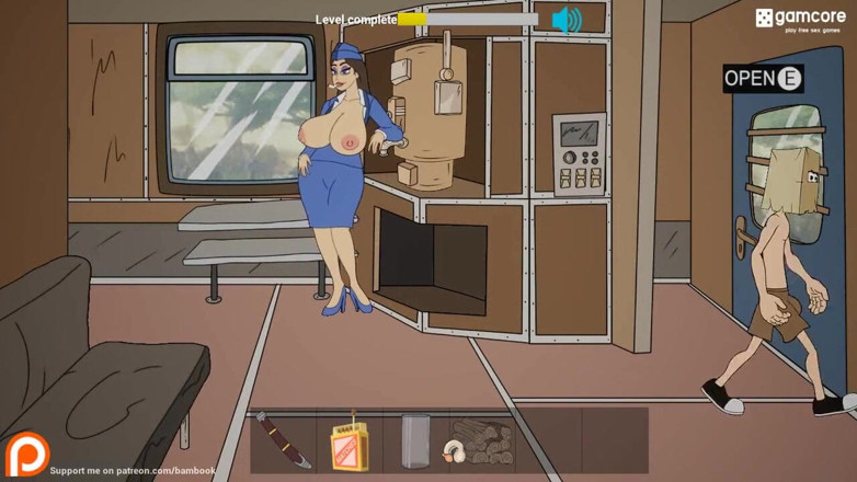 Dirty GamesXxX: Fuckerman: tip excitat într-un tren, ep. 4