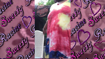 Sweety Racine: SSBBW kouří venku