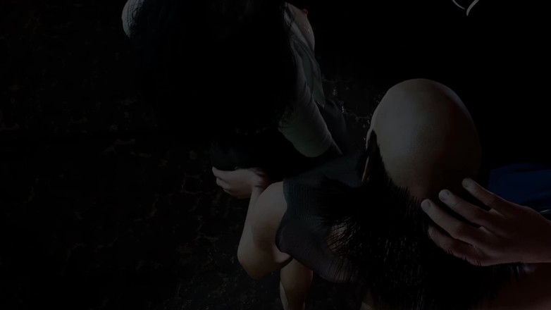 Why fuck so hard: 3D Big Boobs Horny Slut Cheating with Old Big Cock