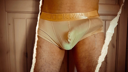 TheOldBigThing: Forbidden Touch in Public. His Tool Is Throbbing When He...