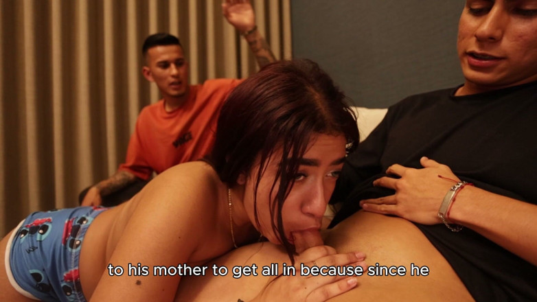 SophieValmontt: Clumsy Boyfriend Loses Bet, Skinny Slut Girlfriend Gets Fucked by...