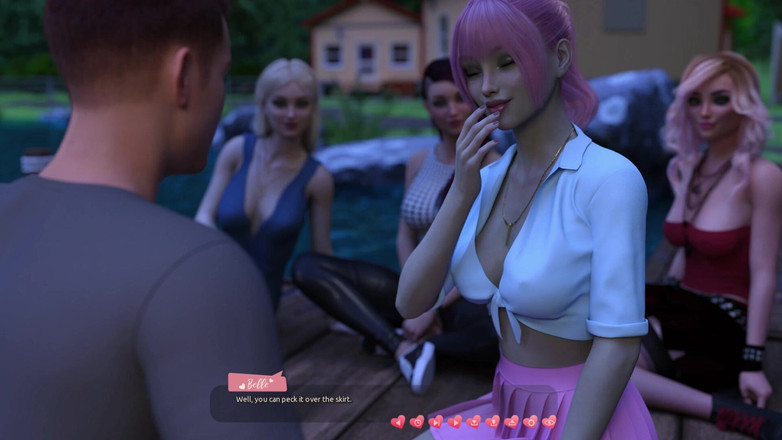 3D Cartoon Porn: Pomáhám hotties Story Time 6: Intimní oslava narozenin dívky