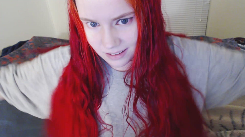 Scarlet Vixen: Čištění mých dlouhých zrzek