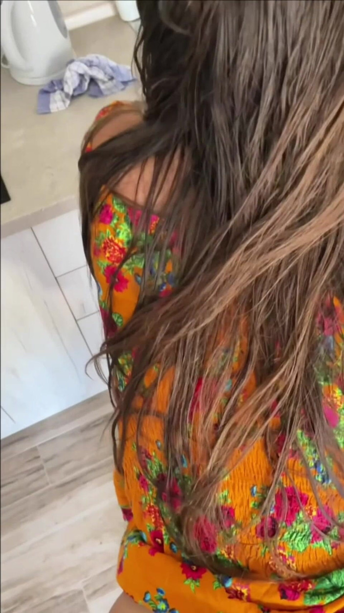 Johnny Grey: Rough creampie fuck - devoter teenager wird in ihrer küche yoya...