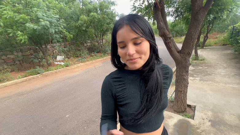 JazminPalvin: 낯선 사람과 캐주얼 섹스, 내 아파트에 젊은 라티나를 초대해 그녀를 따먹어