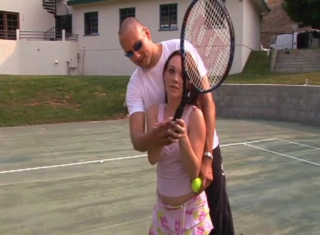 Perfect Porno: Horny athlete seduces workout partner after practice