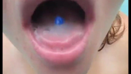 Fat House Wife: Sexy wife naked in pool smoking whioe sucking dicks swallow...