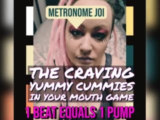 Camp Sissy Boi: Metronome JOi touží po cummies, když si honíš do mého...