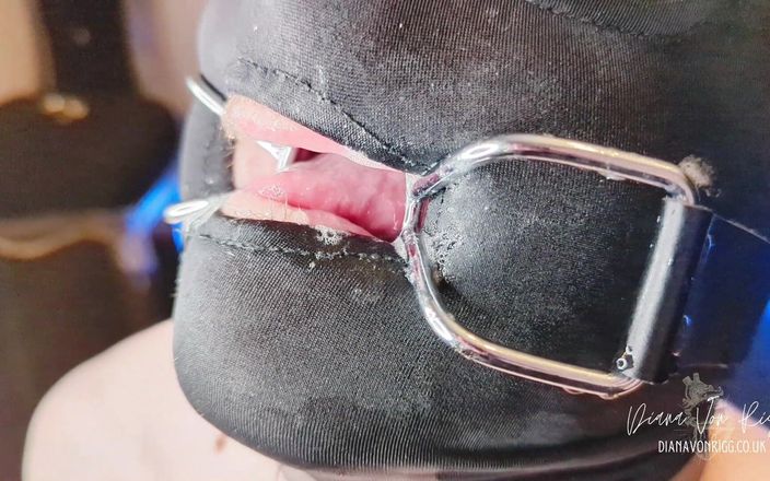 Diana Von Rigg: Hogtie lucha por mi saliva