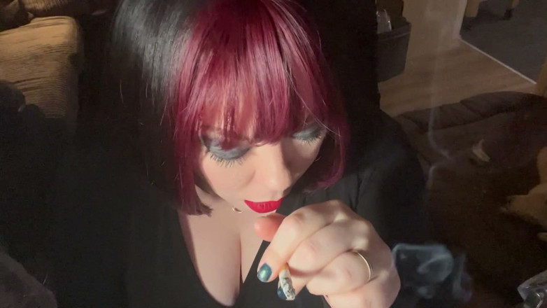 Tina Snua: British Tart Tina Snua Tugs on Her Perky Nipples &amp; Chain...